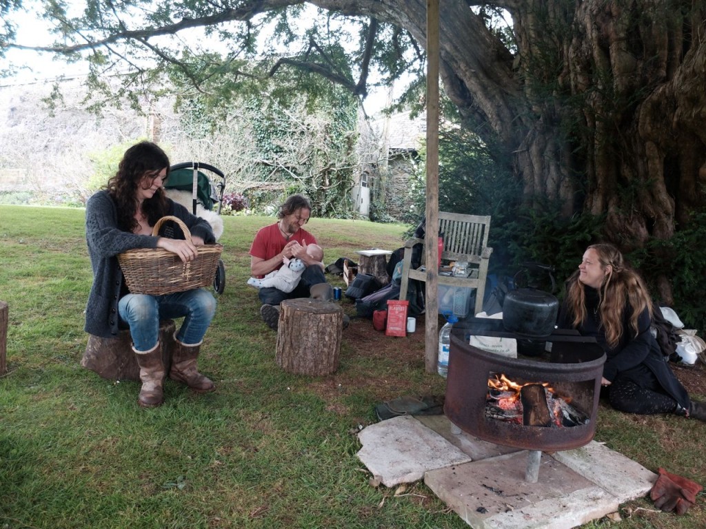 sharpham scene